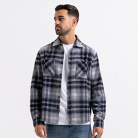 Fernandez Shirt - Grey/Navy Check