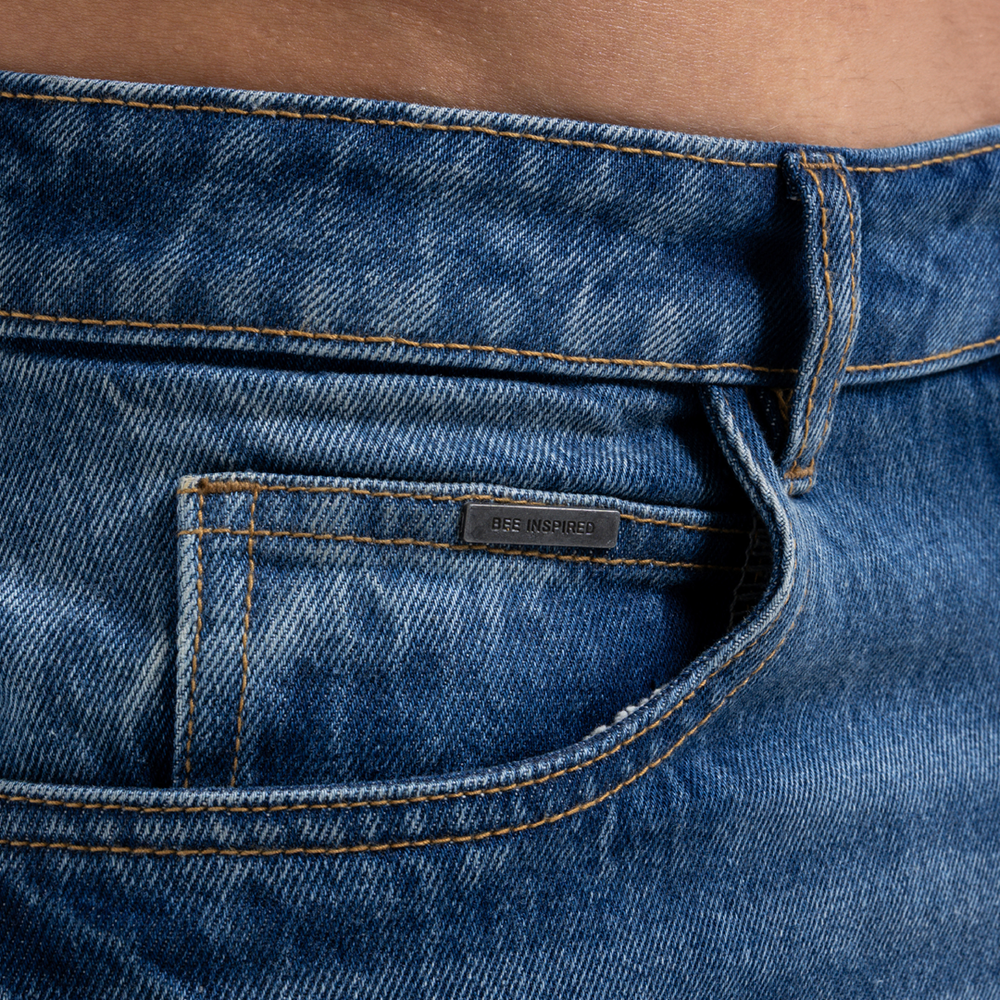 Parkes Relaxed Jean - Mid Blue