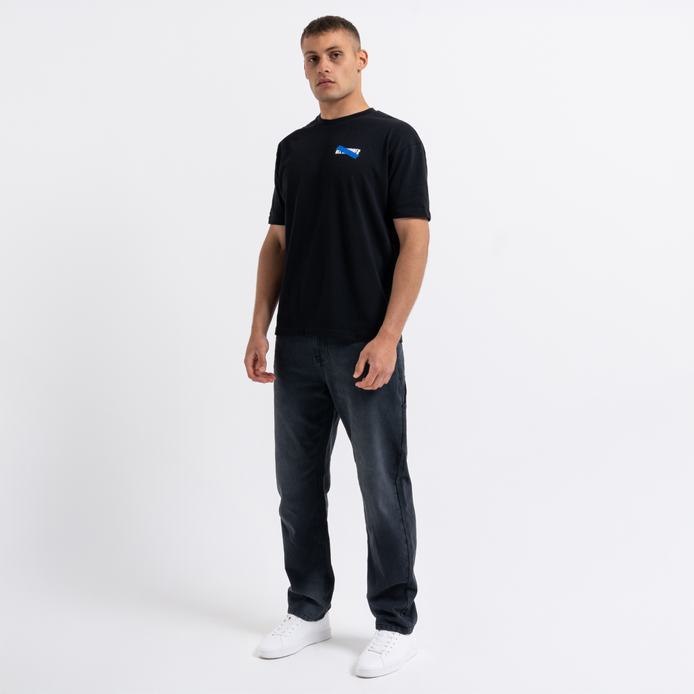 Parkes Relaxed Jean - Washed Black