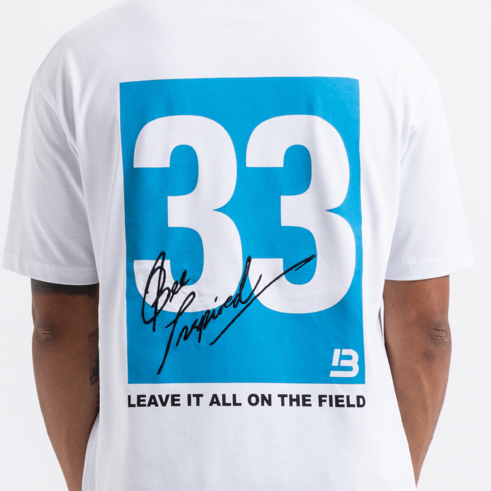 Ramsay T-Shirt - White/Blue