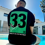 Ramsay T-Shirt - Black/Green