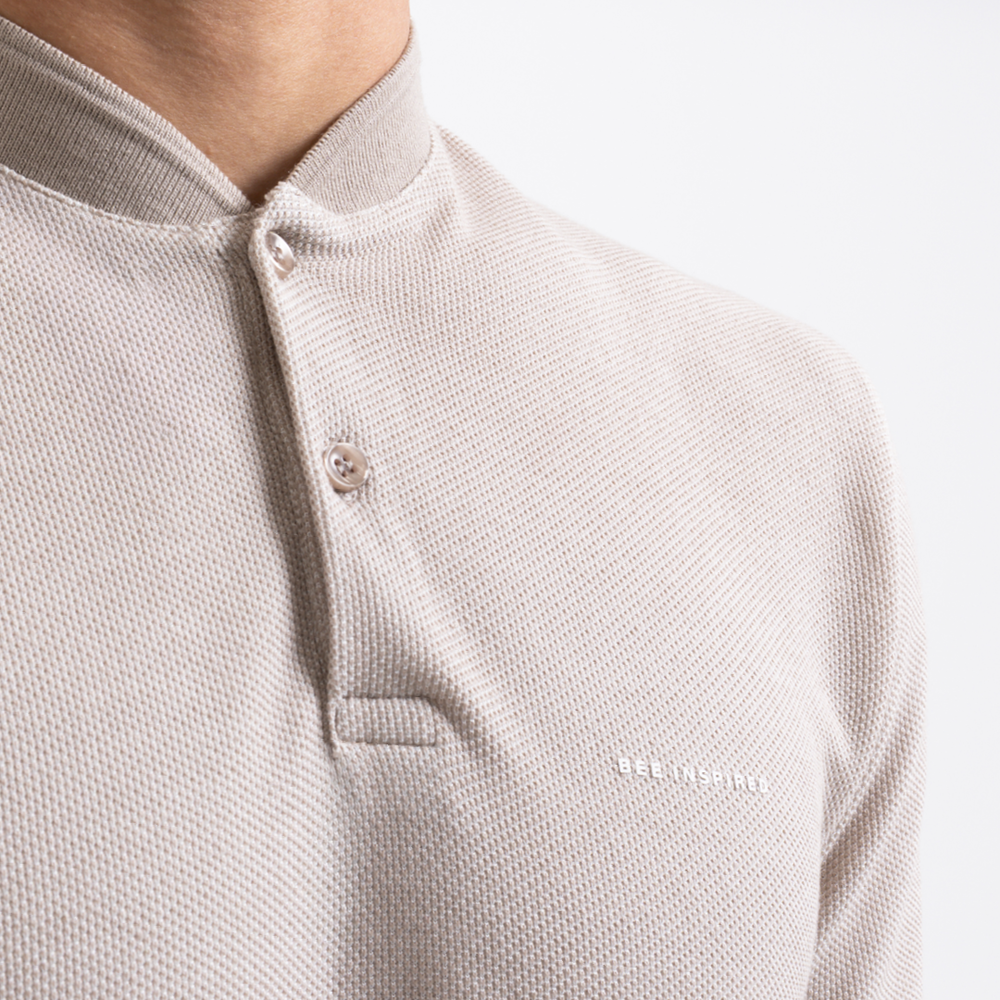 Reinier Polo Shirt - Cement