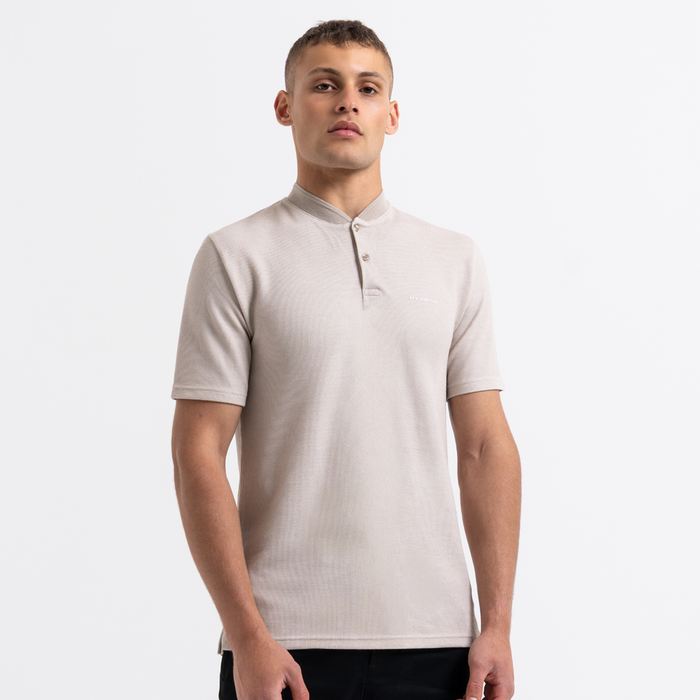 Reinier Polo Shirt - Cement