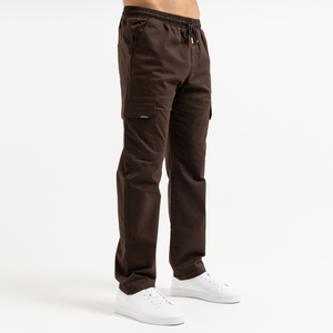 Rivero Relaxed Cargo Pants - Coffee