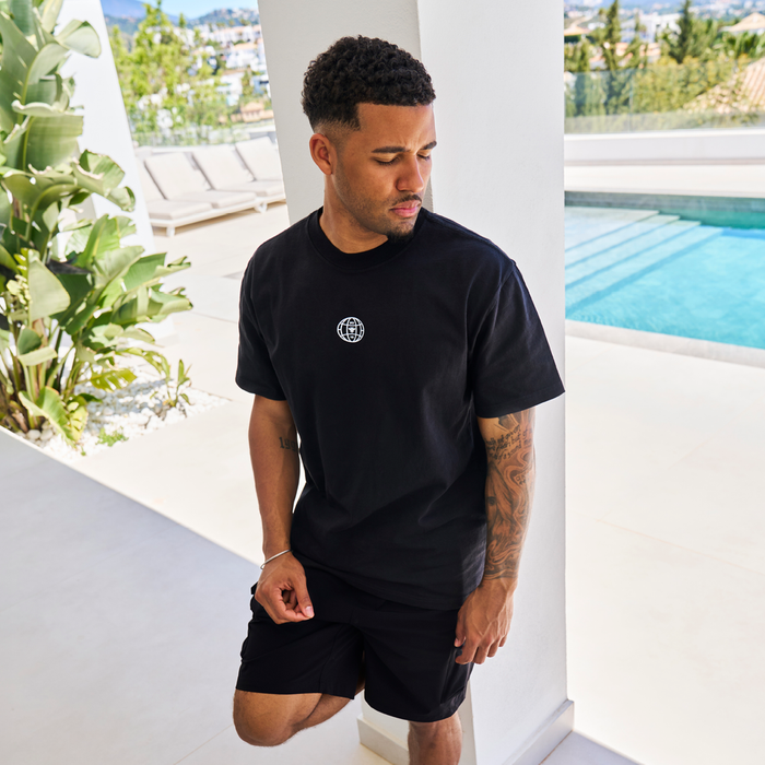 Sagna Oversized T-Shirt - Faded Black