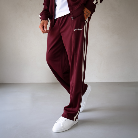 Sanchez Track Pant - Burgundy