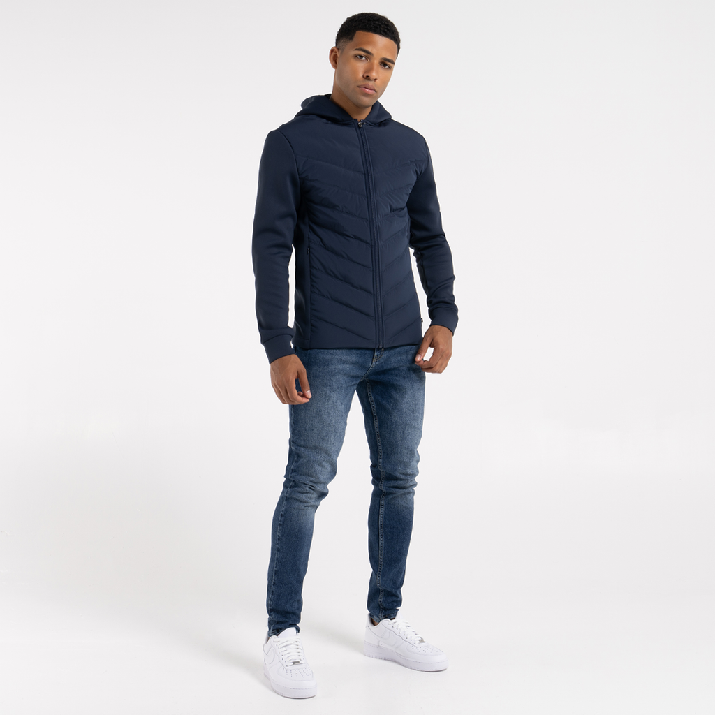 Sergio Hybrid Jacket - Light Grey