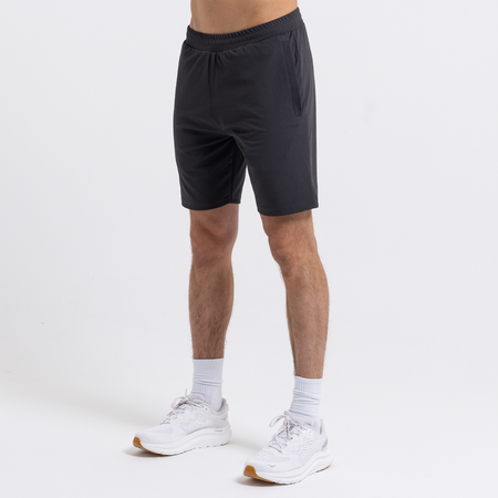 Bee Inspired Masina Short in Charcoal, relaxed fit shorts, part of the Masina twin set, front view