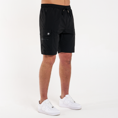 Soriano Cargo Short -Black/White