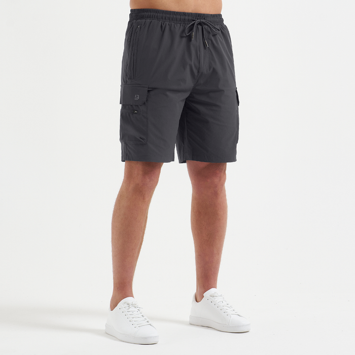 Soriano Cargo Short -Charcoal