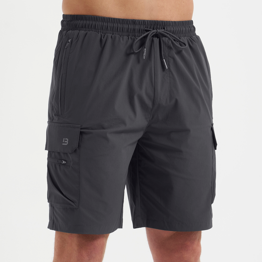 Soriano Cargo Short -Charcoal