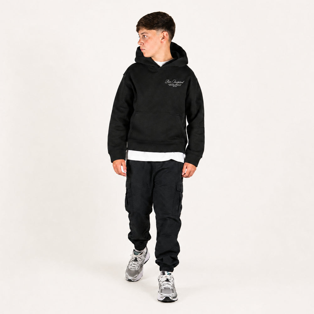 Junior Team Hoodie - Black