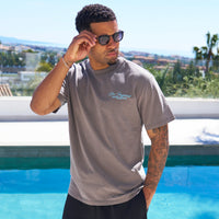 Team T-Shirt - Faded Grey/Blue