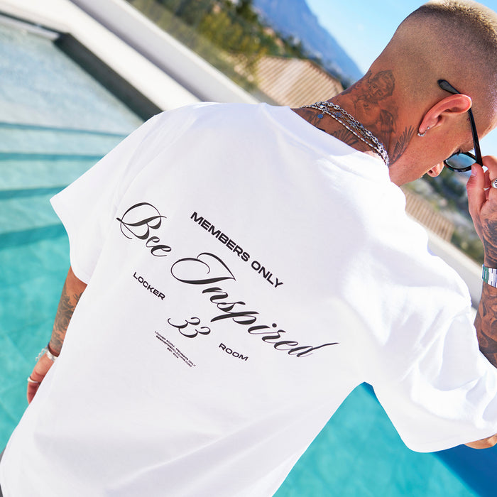 Team T-Shirt - White/Black