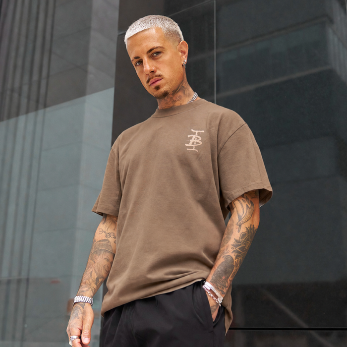 Tonali Oversized T-Shirt - Walnut