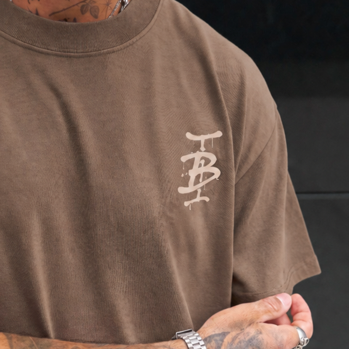 Tonali Oversized T-Shirt - Walnut