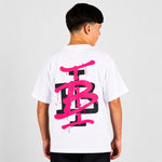 Junior Tonali T-Shirt- White/Pink