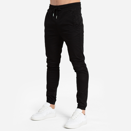 Bee Inspired Vesga Military Cargo in Black, military-style cargo trousers, styled shot