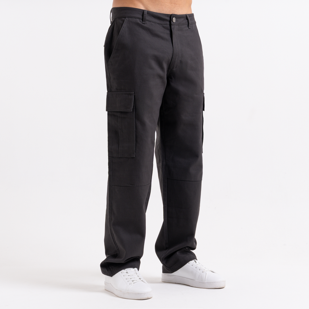 Victor Cargo Pants - Charcoal