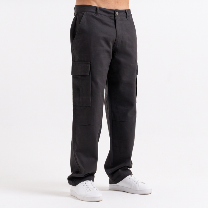 Victor Cargo Pants - Charcoal