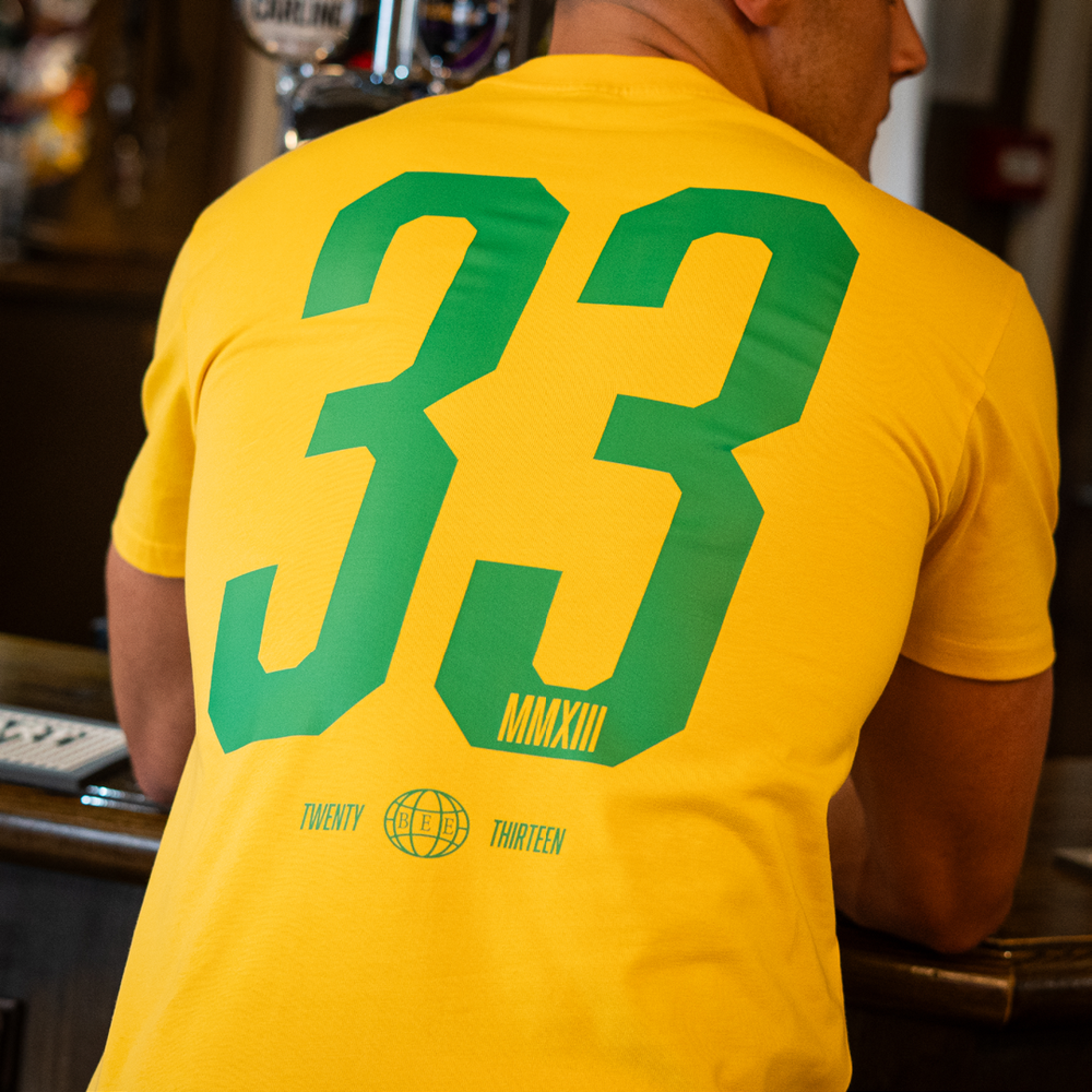 Brazil World Cup Home T-Shirt - Yellow/Green