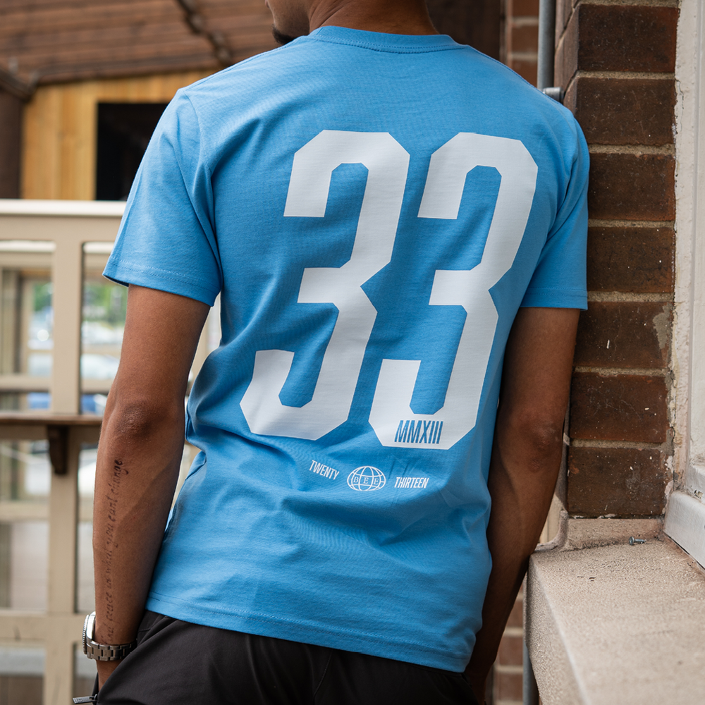 Argentina World Cup Home T-Shirt - Sky Blue/White