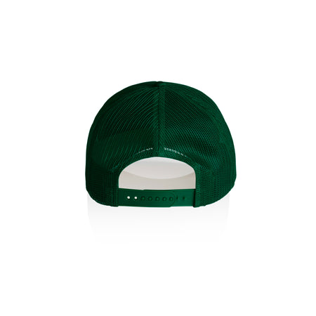 Bee Inspired Team Trucker Cap in Green, trucker cap with a foam front and mesh back, back view