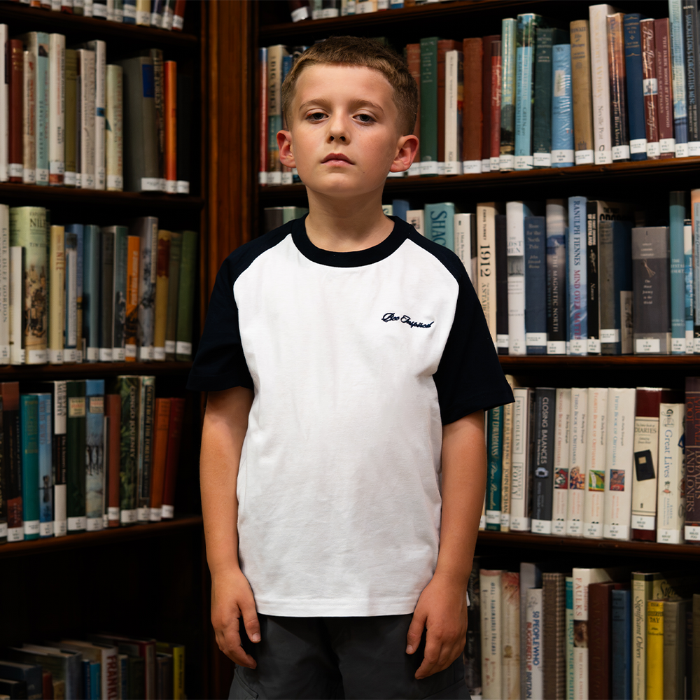 Junior Arias Baseball T-Shirt- White/Navy