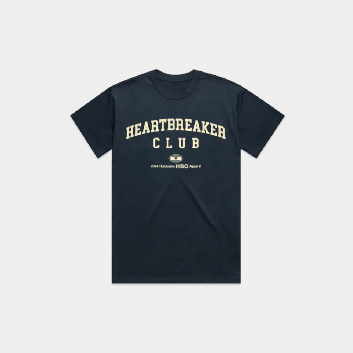 Heartbreaker Club- Apparel Navy T-Shirt