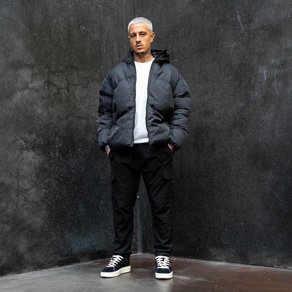 Pires Puffer Jacket - Black