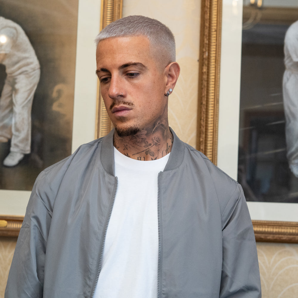 Mendieta Bomber Jacket - Grey