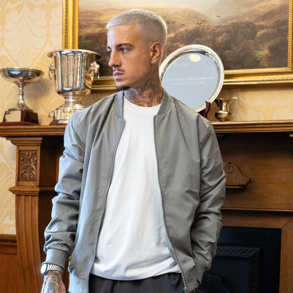 Mendieta Bomber Jacket - Grey