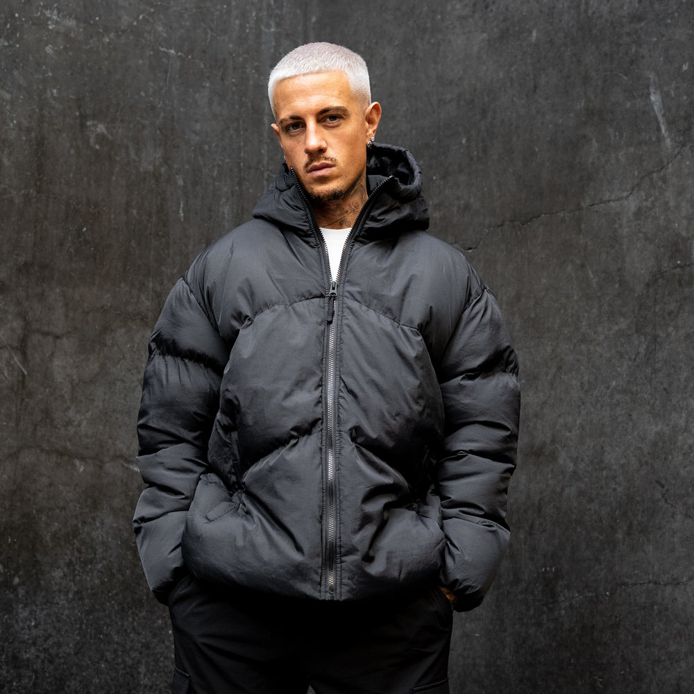 Pires Puffer Jacket - Black