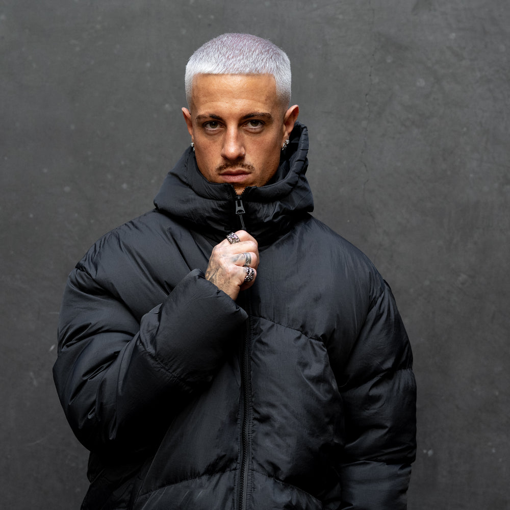 Pires Puffer Jacket - Black