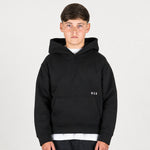 Junior Initial Hoodie - Black