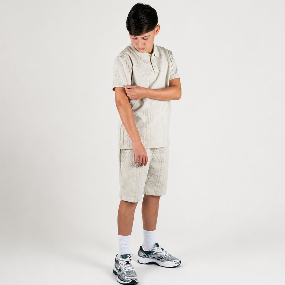 Junior Konsa Twin Set - Light Stone
