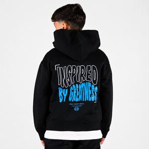 Junior Aguirre Hoodie - Black/Blue