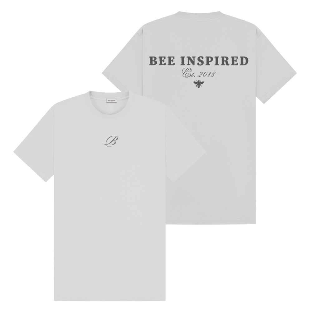 Isla T-Shirt - Light Grey Relaxed Fit