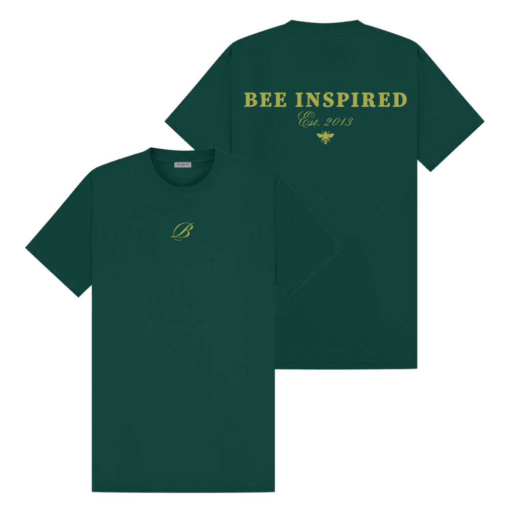 Isla T-Shirt - Forest Green Relaxed Fit