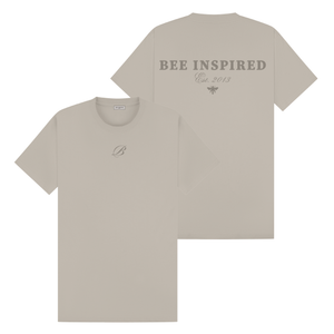 Isla T-Shirt - Stone Regular Fit