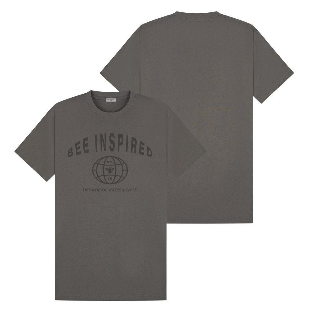 Kento T-Shirt - Charcoal Relaxed Fit