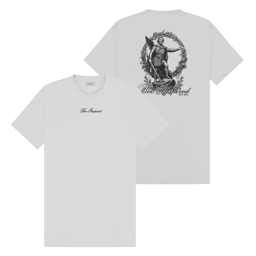 Mina T-Shirt - Light Grey Relaxed Fit
