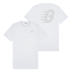 Pavia T-Shirt - White/Grey Regular Fit