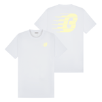 Pavia T-Shirt - White/Lemon Regular Fit
