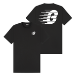 Pavia T-Shirt - Black/White Regular Fit