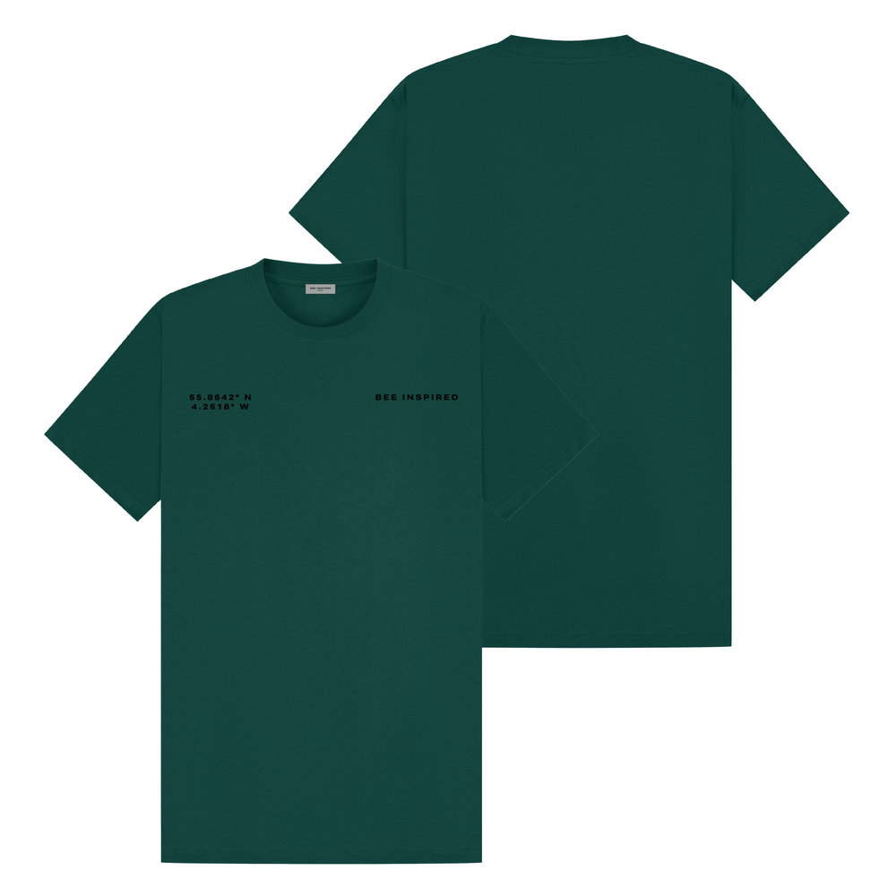 Vidal T-Shirt - Forest Green Regular Fit