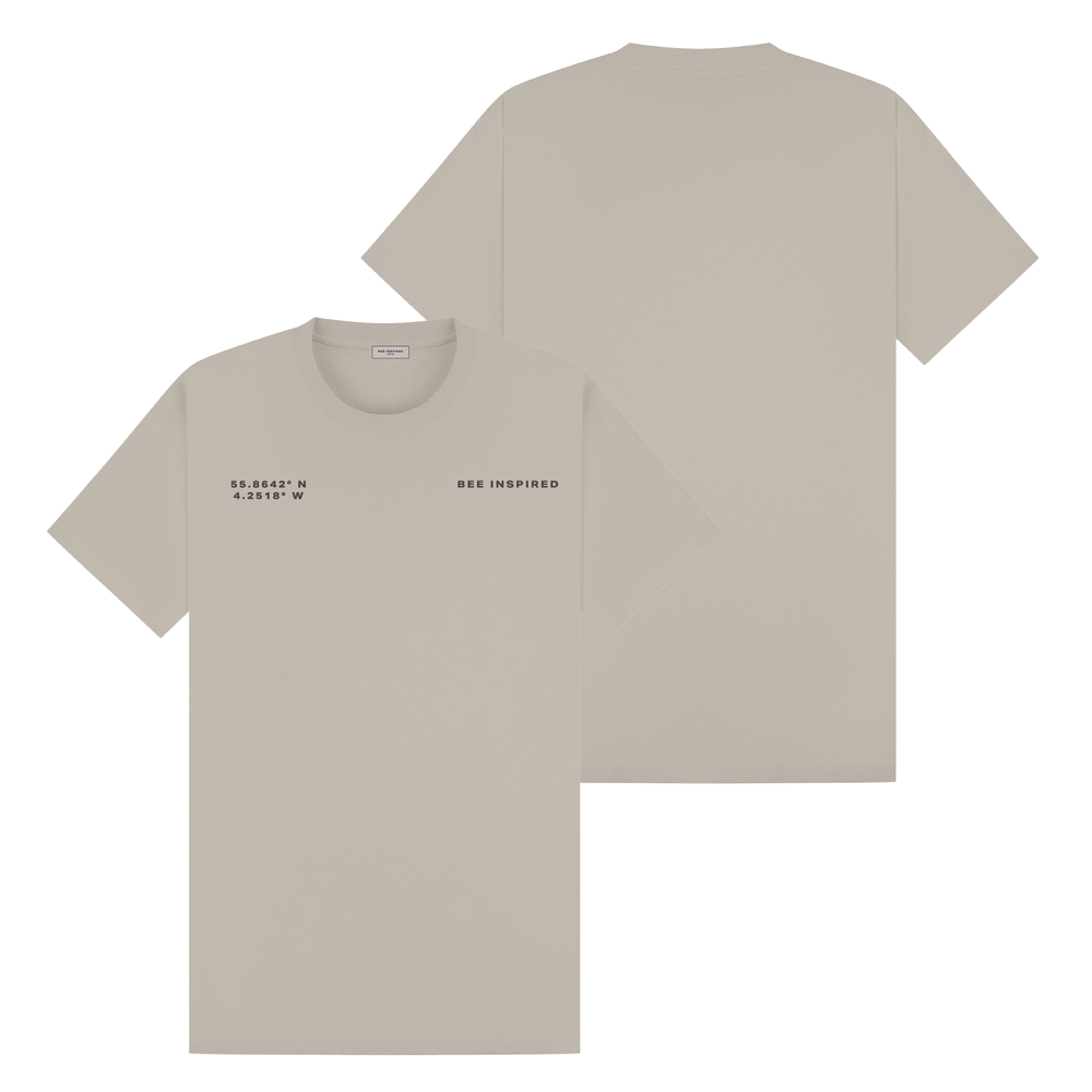 Vidal T-Shirt - Stone Regular Fit