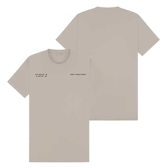 Vidal T-Shirt - Stone Regular Fit