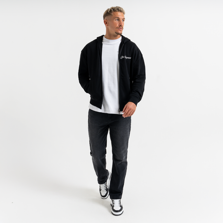 Endo Zip Hoodie - Black