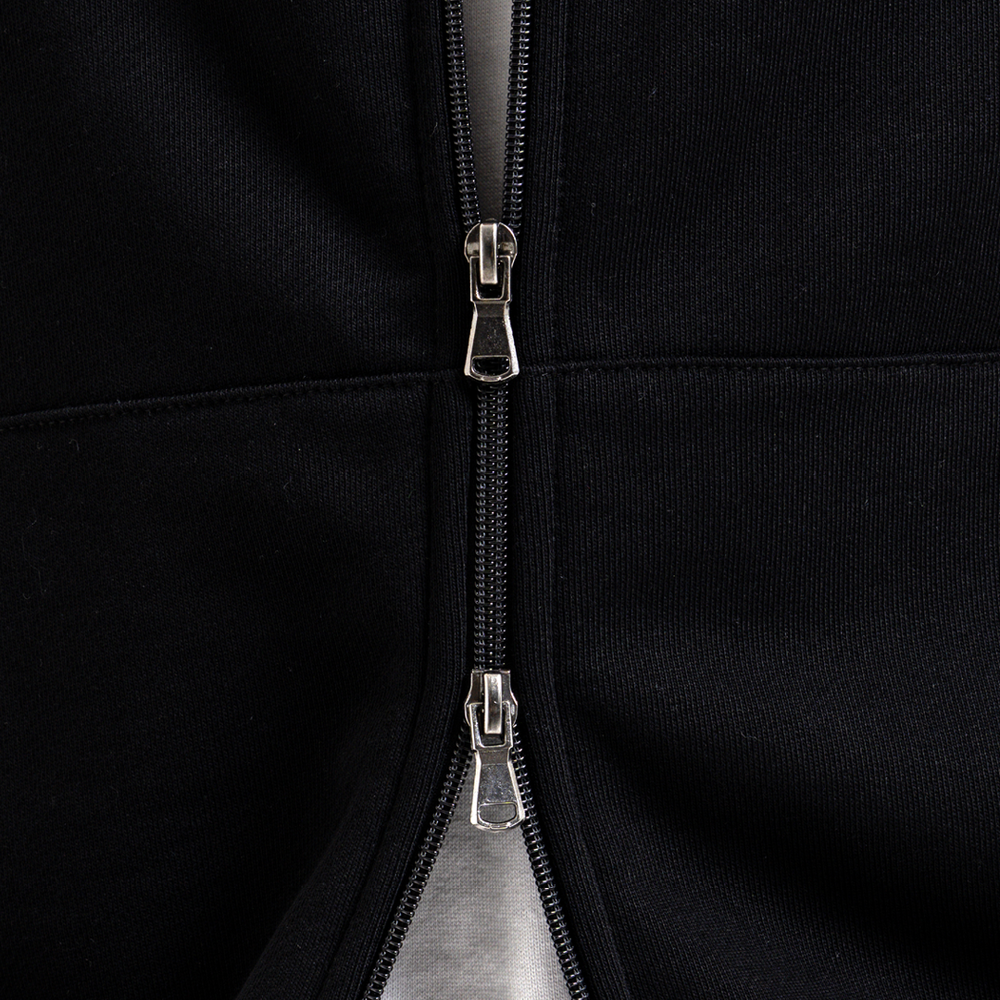 Endo Zip Hoodie - Black